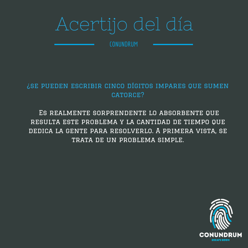 Acertijo en escape room